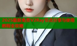 2025最新免费V2Ray节点分享与使用教程全攻略