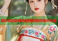 暗区突围禁网功能揭秘助你畅玩无阻