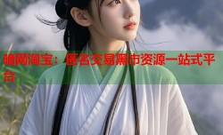 暗网淘宝：匿名交易黑市资源一站式平台