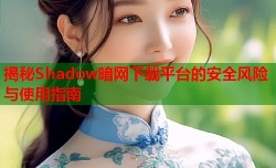揭秘Shadow暗网下载平台的安全风险与使用指南