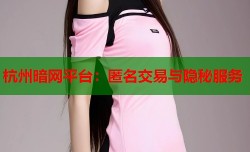 杭州暗网平台：匿名交易与隐秘服务