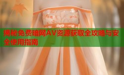 揭秘免费暗网AV资源获取全攻略与安全使用指南