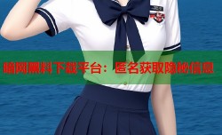 暗网黑料下载平台：匿名获取隐秘信息