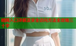 暗网入口详解及安全访问方法全攻略三十字