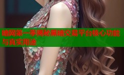 暗网第一季揭秘黑暗交易平台核心功能与真实用途