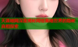天涯暗网深度揭秘网络黑暗世界的隐秘真相探索