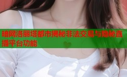 暗网洛丽塔都市揭秘非法交易与隐秘直播平台功能