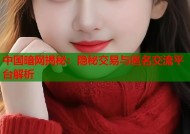 中国暗网揭秘：隐秘交易与匿名交流平台解析