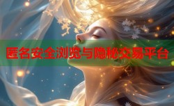  匿名安全浏览与隐秘交易平台