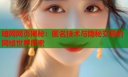暗网网页揭秘：匿名技术与隐秘交易的网络世界探索