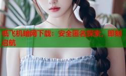 纸飞机暗网下载：安全匿名探索，即刻启航