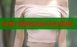 在暗网下载视频的风险与后果全面解析