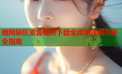 暗网禁区资源免费下载全攻略详解与安全指南