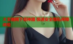 大支暗网下载神器 极速安全隐私保障体验