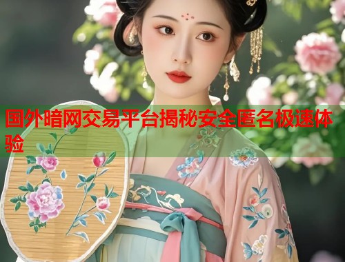 国外暗网交易平台揭秘安全匿名极速体验  第1张
