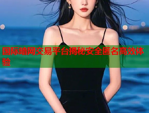 国际暗网交易平台揭秘安全匿名高效体验  第1张