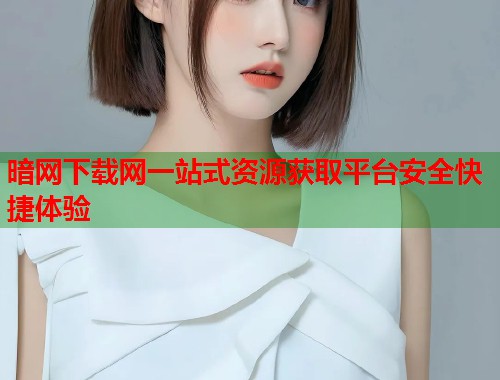 暗网下载网一站式资源获取平台安全快捷体验  第1张
