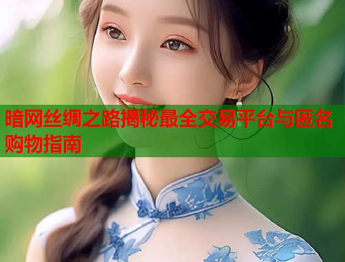 暗网丝绸之路揭秘最全交易平台与匿名购物指南  第1张