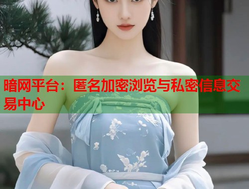 暗网平台：匿名加密浏览与私密信息交易中心  第1张