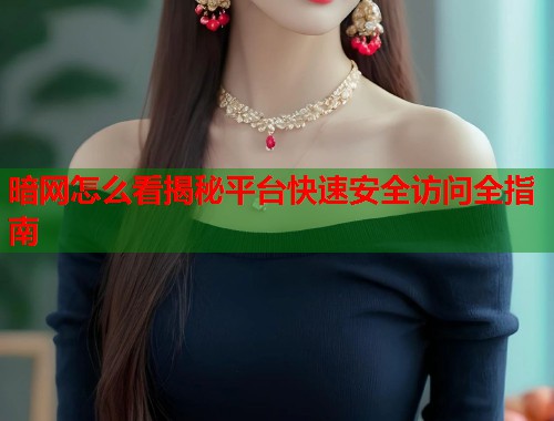 暗网怎么看揭秘平台快速安全访问全指南  第2张