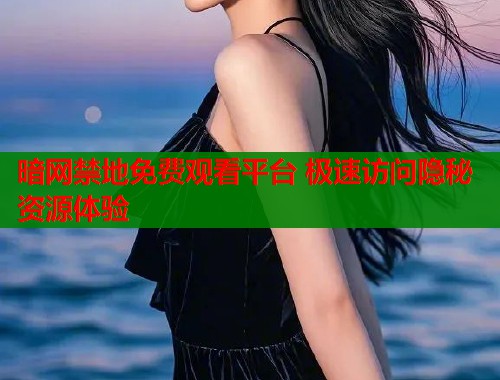 暗网禁地免费观看平台 极速访问隐秘资源体验  第1张