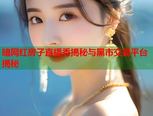 暗网红房子直播秀揭秘与黑市交易平台揭秘  第1张