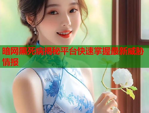 暗网黑死病揭秘平台快速掌握最新威胁情报  第2张