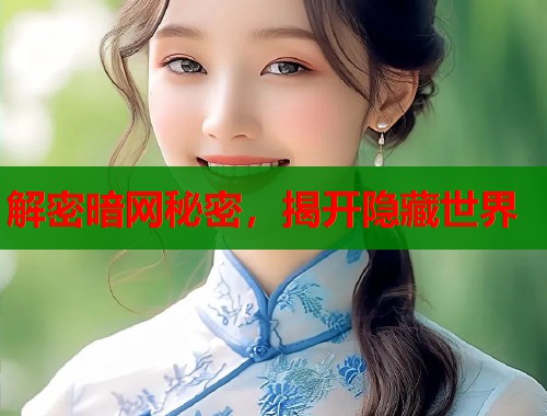 解密暗网秘密，揭开隐藏世界  第1张