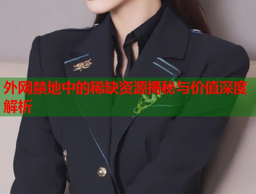 外网禁地中的稀缺资源揭秘与价值深度解析  第1张