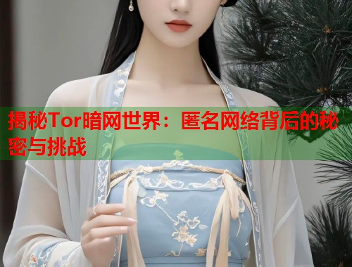 揭秘Tor暗网世界：匿名网络背后的秘密与挑战  第1张