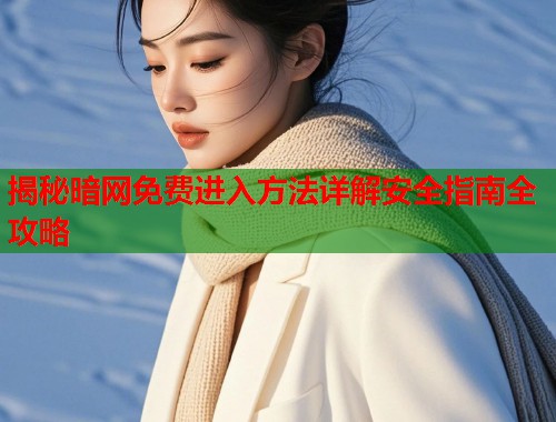 揭秘暗网免费进入方法详解安全指南全攻略  第2张