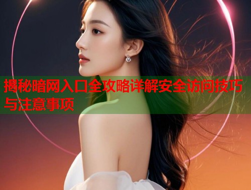 揭秘暗网入口全攻略详解安全访问技巧与注意事项  第1张