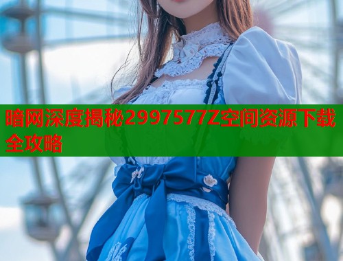 暗网深度揭秘2997577Z空间资源下载全攻略  第2张