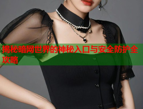 揭秘暗网世界的神秘入口与安全防护全攻略  第1张