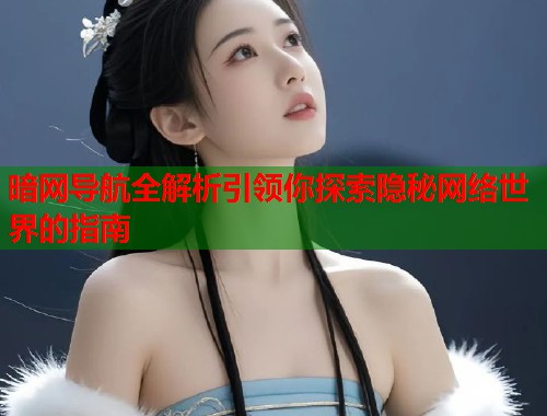 暗网导航全解析引领你探索隐秘网络世界的指南  第1张