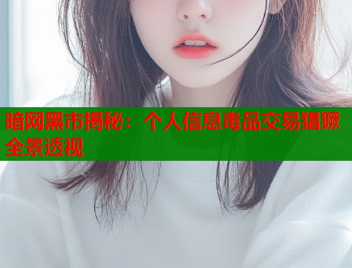 暗网黑市揭秘：个人信息毒品交易猖獗全景透视  第1张