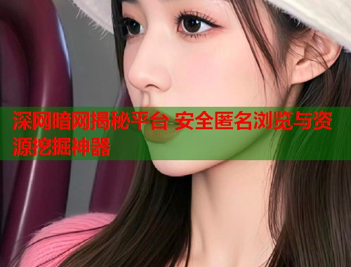 深网暗网揭秘平台 安全匿名浏览与资源挖掘神器  第1张