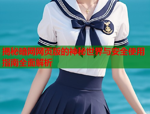揭秘暗网网页版的神秘世界与安全使用指南全面解析  第1张