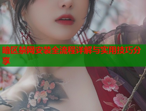 暗区禁网安装全流程详解与实用技巧分享  第1张