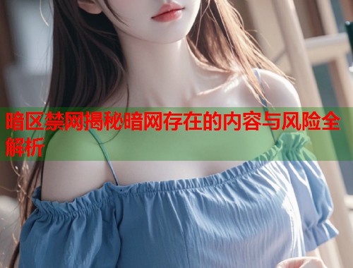 暗区禁网揭秘暗网存在的内容与风险全解析  第1张