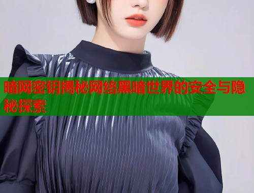 暗网密钥揭秘网络黑暗世界的安全与隐秘探索  第1张