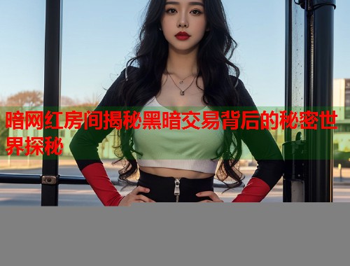 暗网红房间揭秘黑暗交易背后的秘密世界探秘  第1张