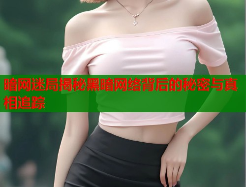 暗网迷局揭秘黑暗网络背后的秘密与真相追踪  第1张