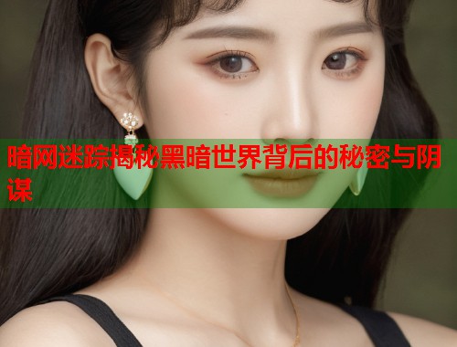 暗网迷踪揭秘黑暗世界背后的秘密与阴谋  第1张