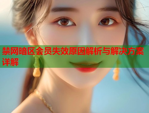 禁网暗区会员失效原因解析与解决方案详解  第2张