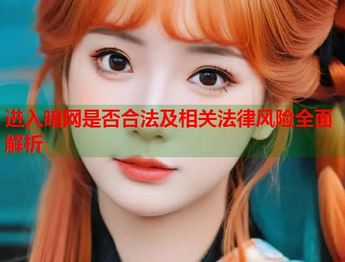 进入暗网是否合法及相关法律风险全面解析  第1张