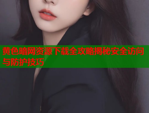 黄色暗网资源下载全攻略揭秘安全访问与防护技巧  第1张
